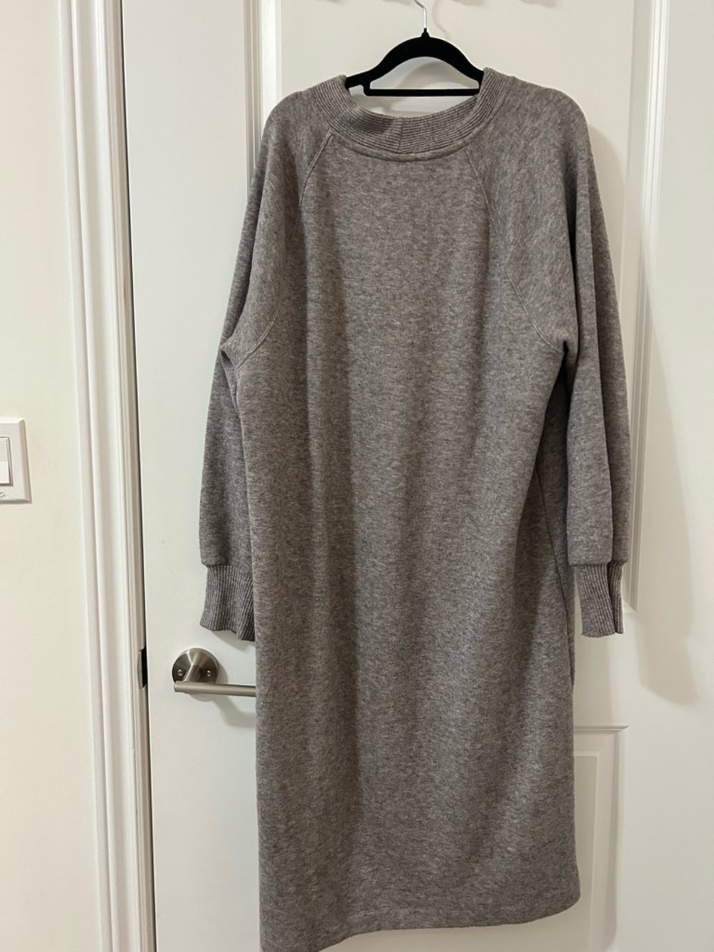 Joe Fresh Gray Knit Sweater Dress